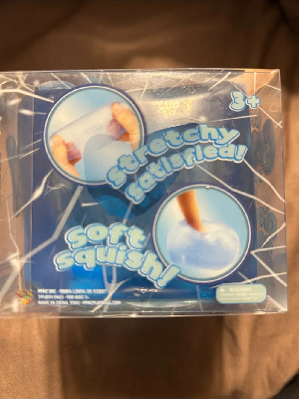 Squish Cube - Blue Gooey Stress Toy